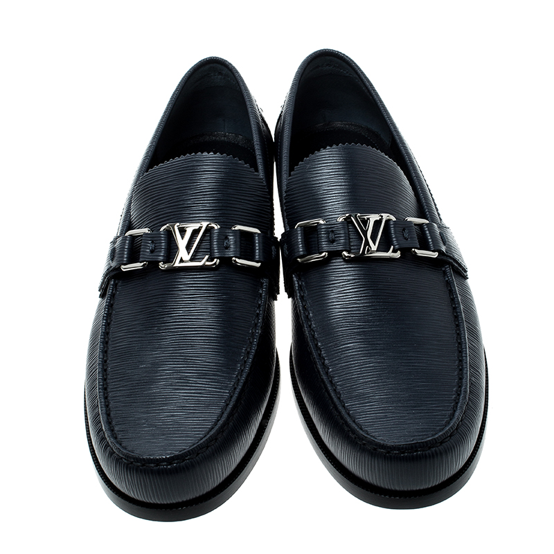Louis Vuitton 1AAN6G Major Loafer , Grey, Confirm