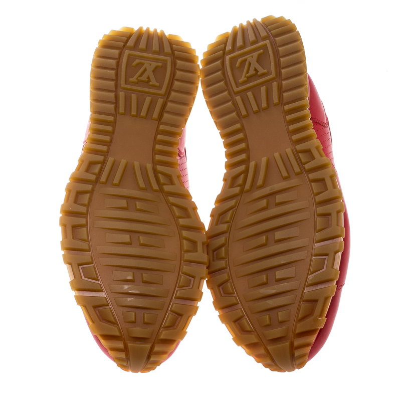 Louis Vuitton X Supreme Run Away Sneakers in Red US 7 – Fancy Lux