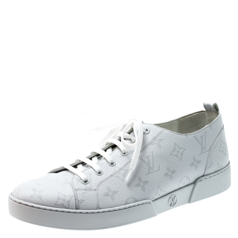 louis vuitton white monogram sneakers