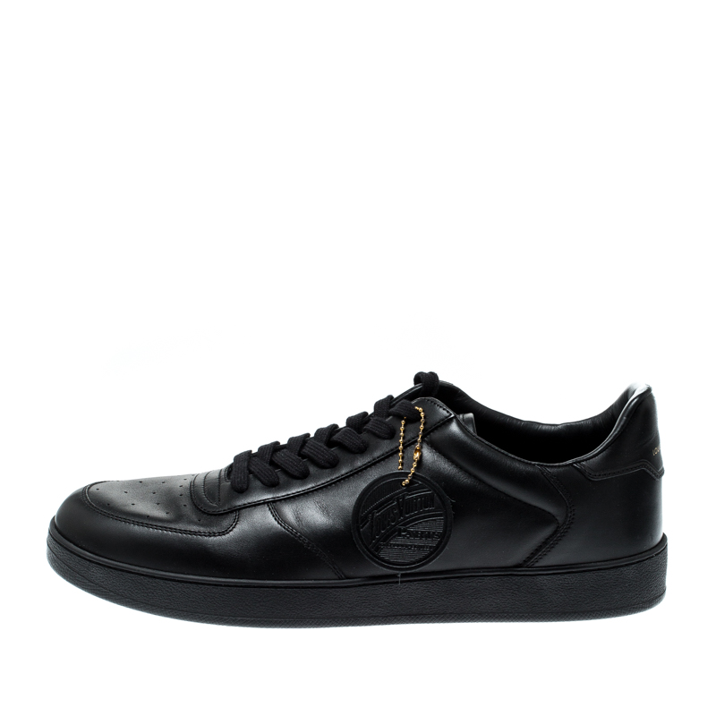 Louis Vuitton - Authenticated Rivoli Trainer - Leather Black Plain for Men, Never Worn, with Tag