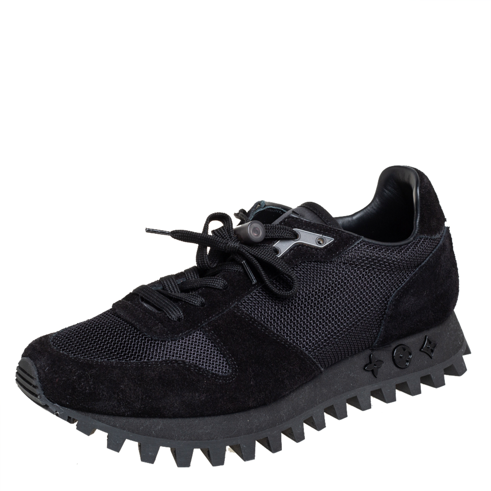 Pre-owned Louis Vuitton Runner Trainer Black