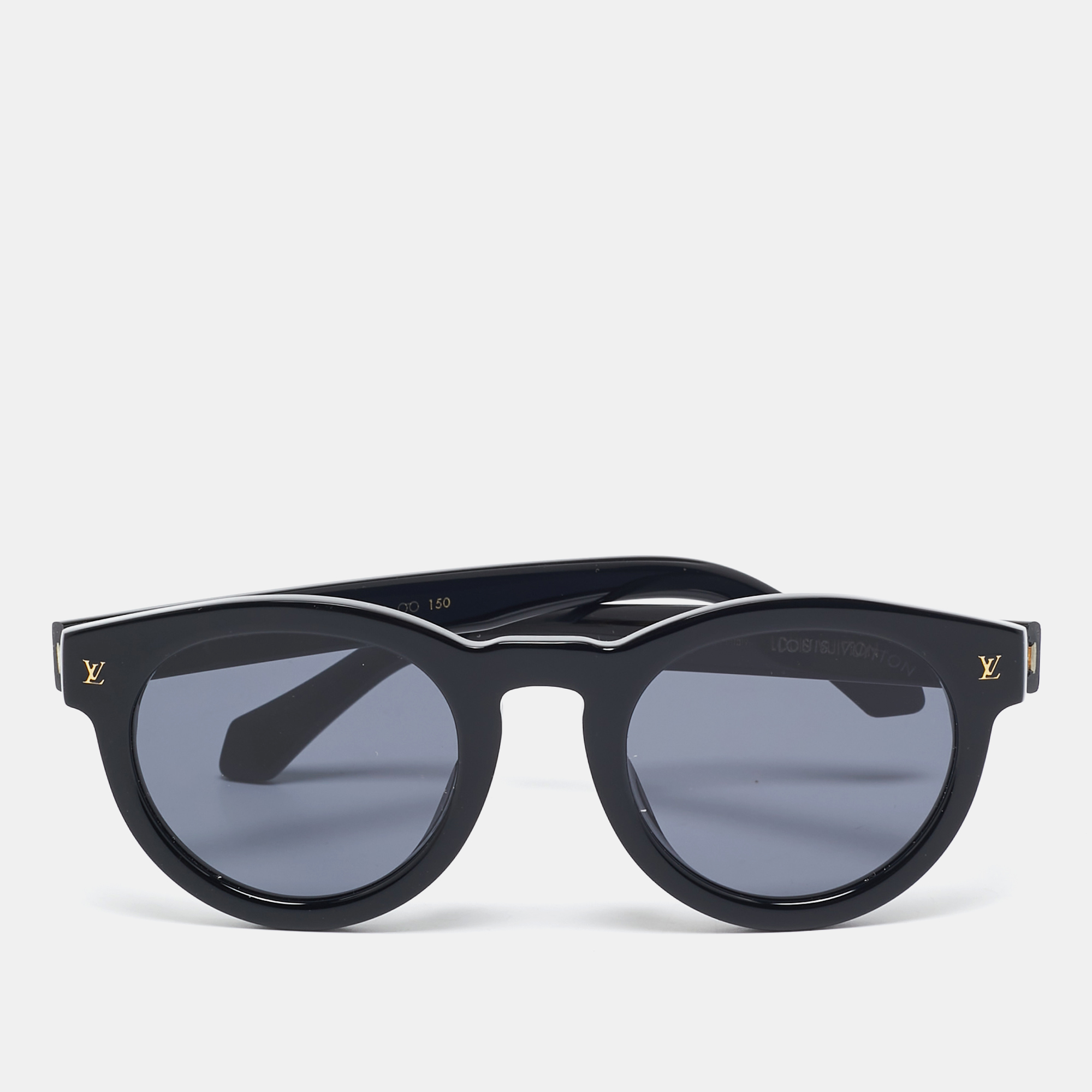 

Louis Vuitton Black Urban Round Sunglasses