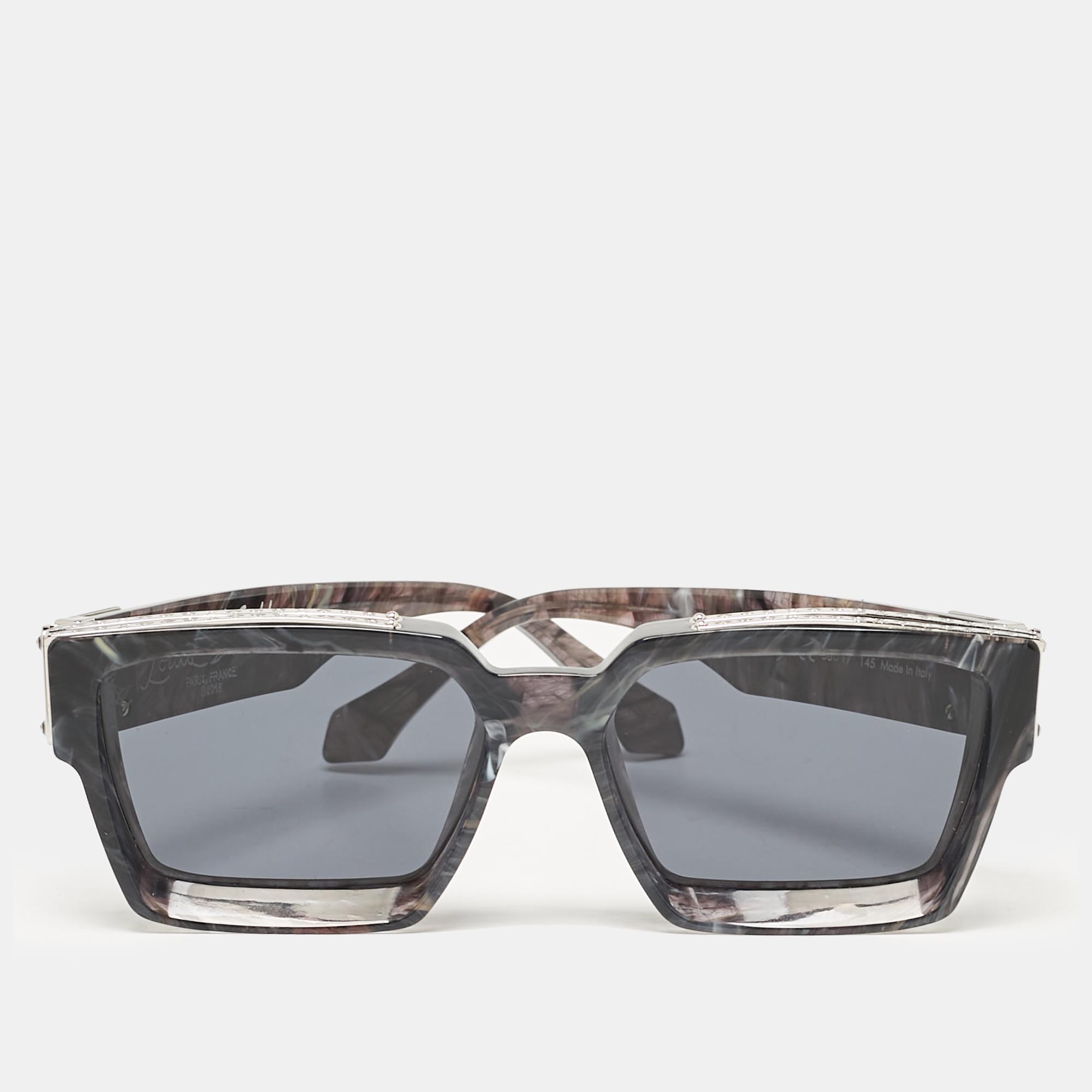 

Louis Vuitton Anthracite Grey Marble Z1326E 1.1 Millionaires Sunglasses