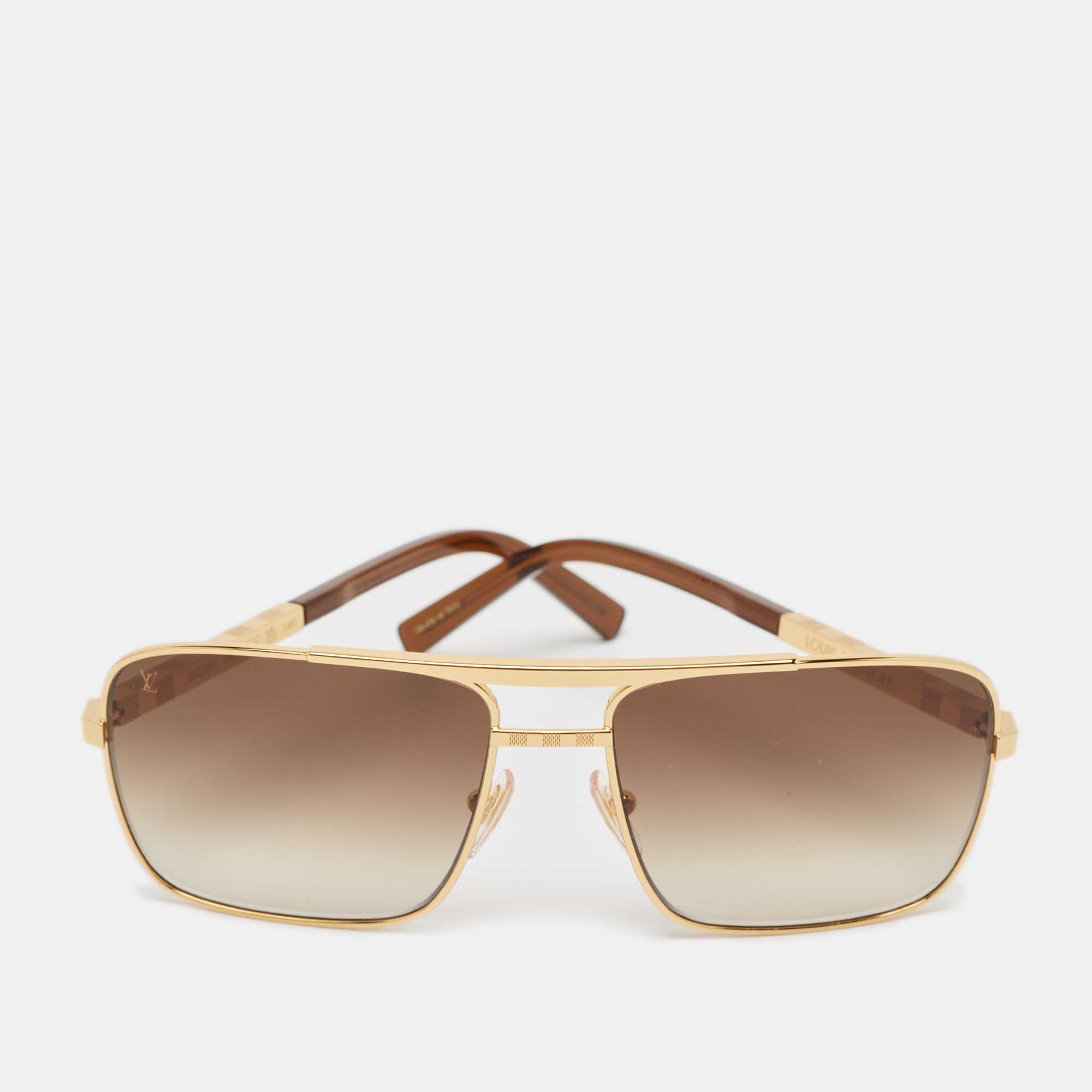 

Louis Vuitton Brown/Gold Gradient Altitude Sunglasses