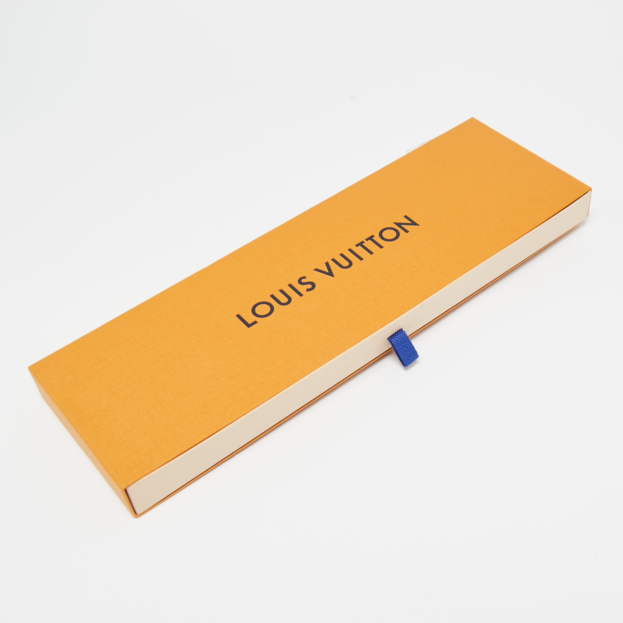 Louis Vuitton Grey Print Silk Traditional Tie 