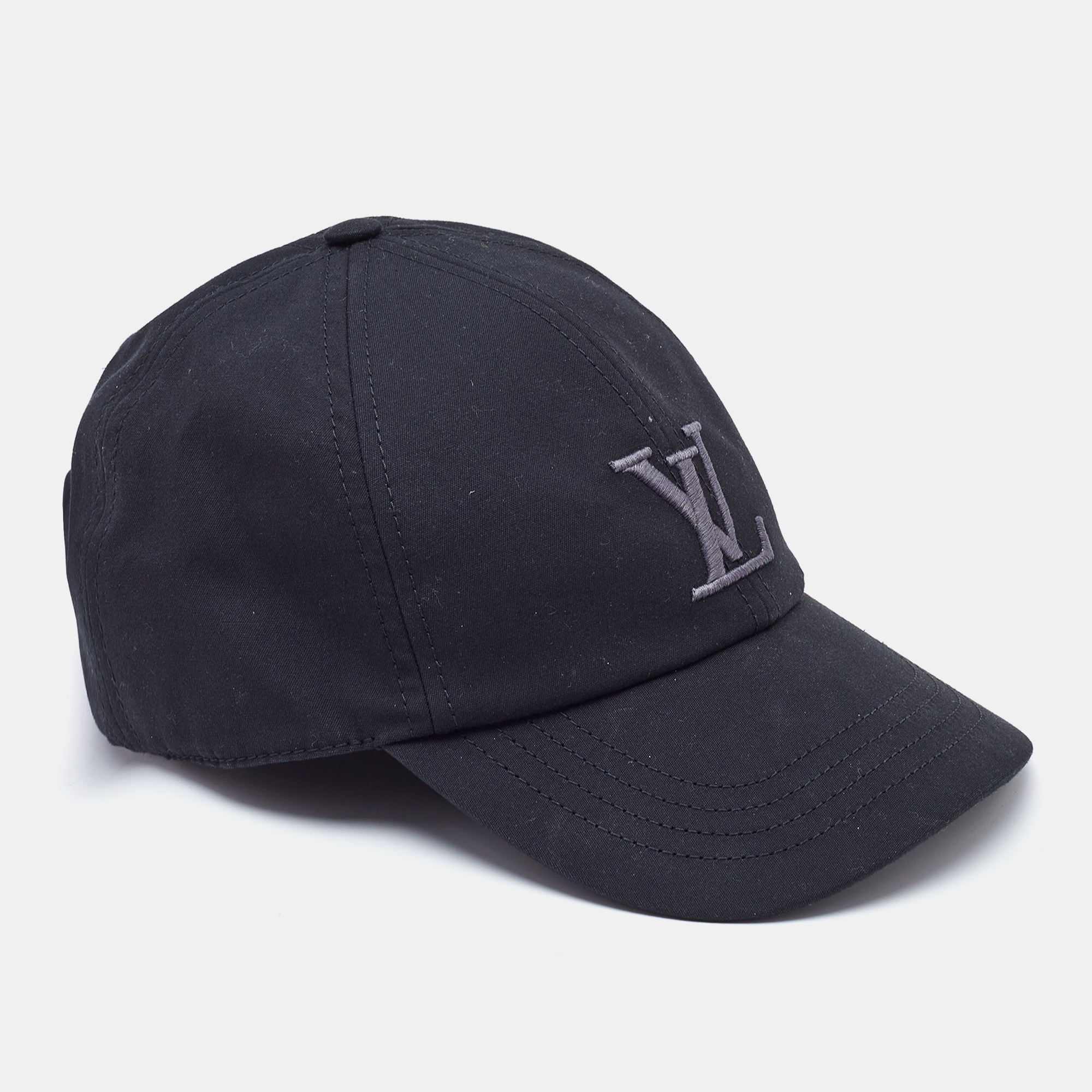 

Louis Vuitton Black Only LV Cotton Baseball Cap