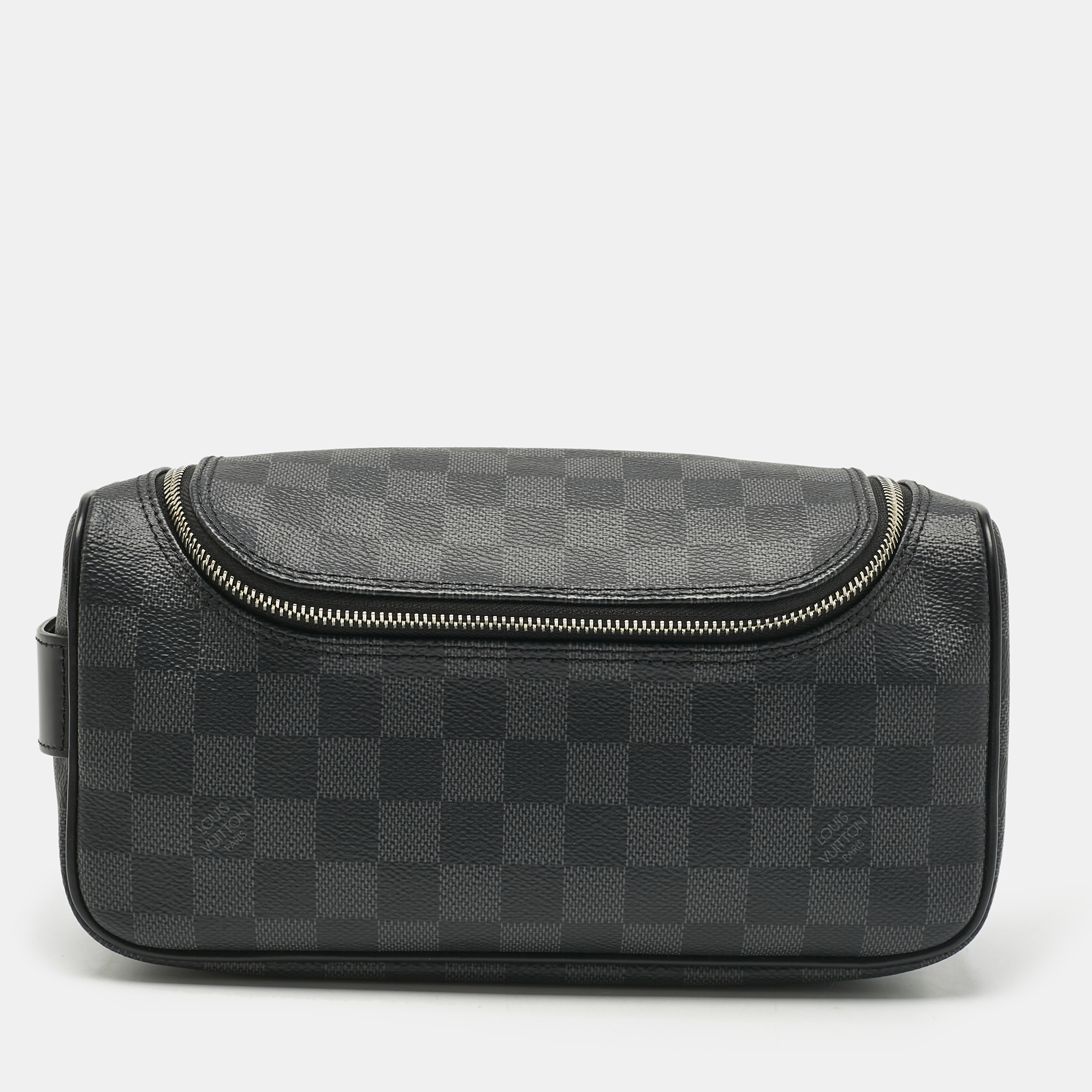

Louis Vuitton Damier Graphite Canvas Toiletry Pouch, Black