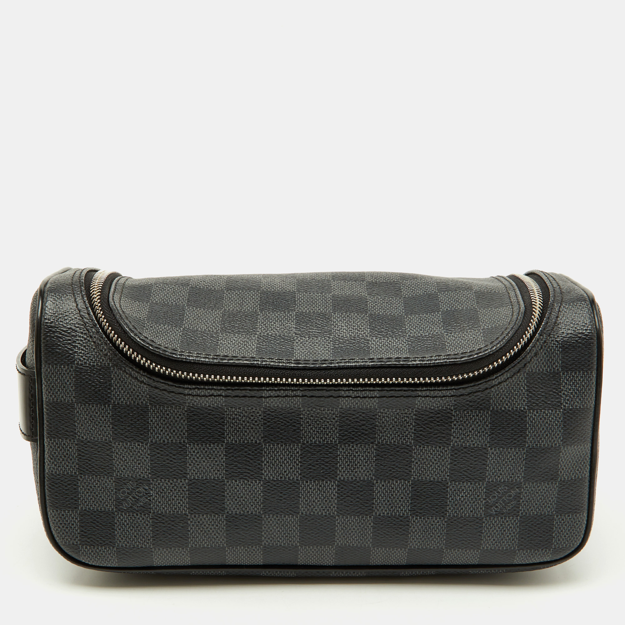 

Louis Vuitton Damier Graphite Canvas Toiletry Pouch, Black