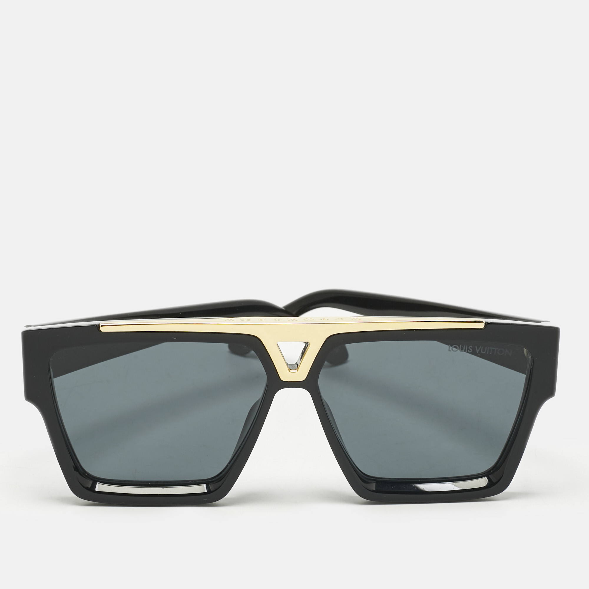

Louis Vuitton Black/Gold Tone Z1502E 1.1 Evidence Sunglasses