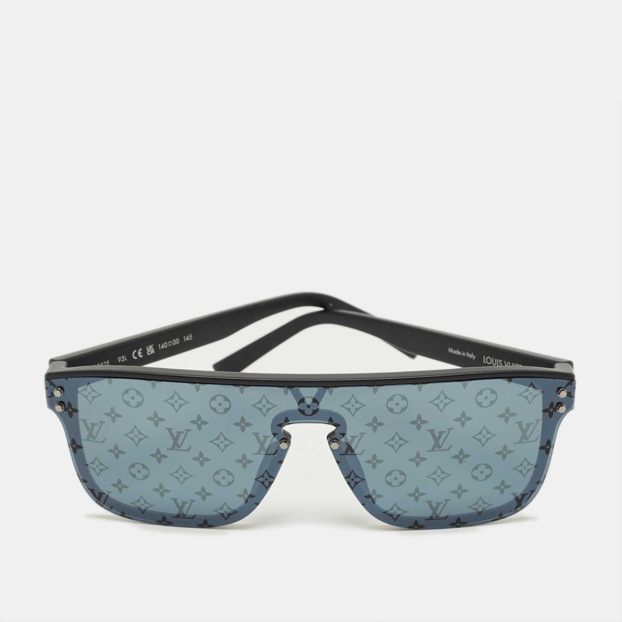 

Louis Vuitton Black Z1082E Monogram LV Waimea Shield Sunglasses