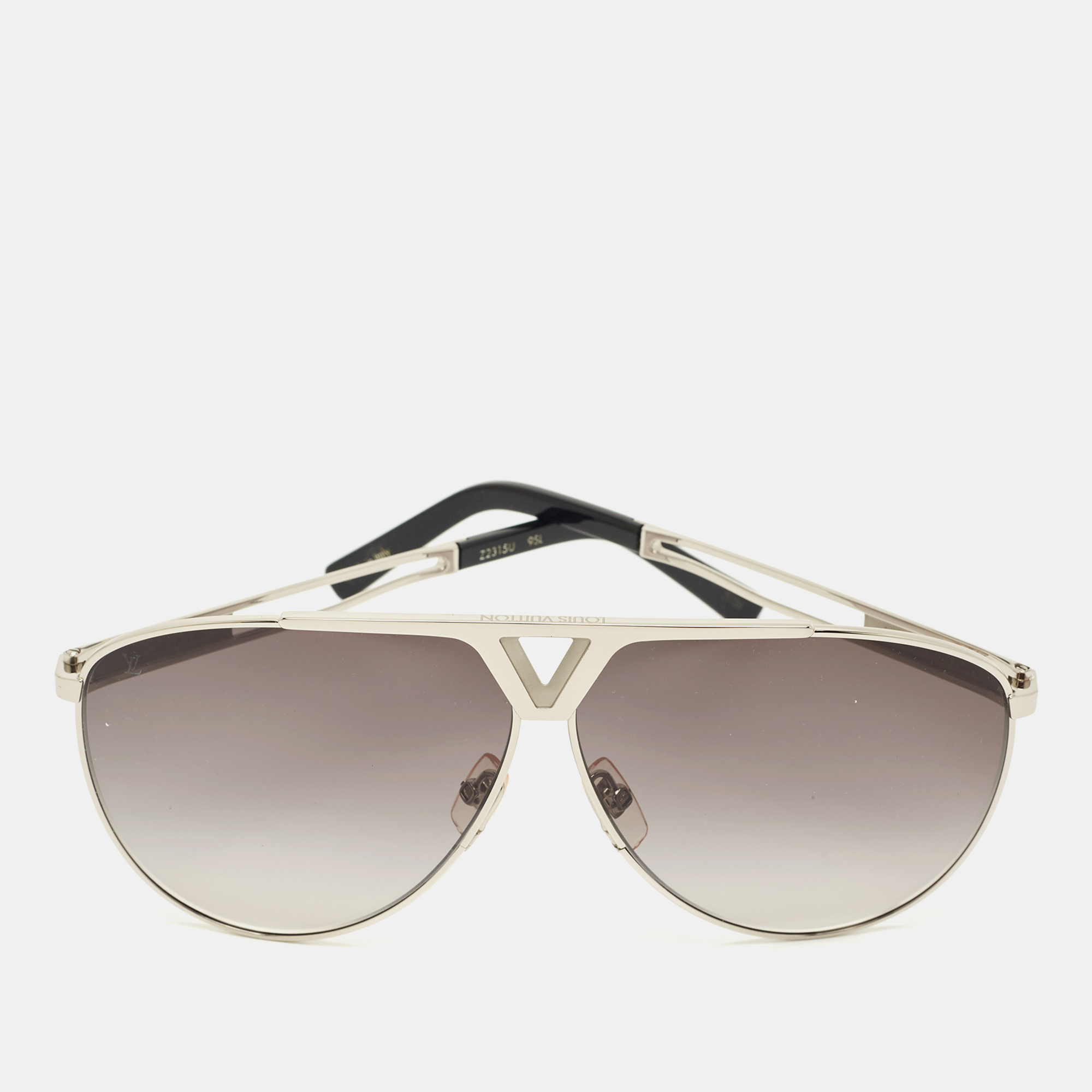 

Louis Vuitton Grey Gradient Z2315U Tonca Aviator Sunglasses