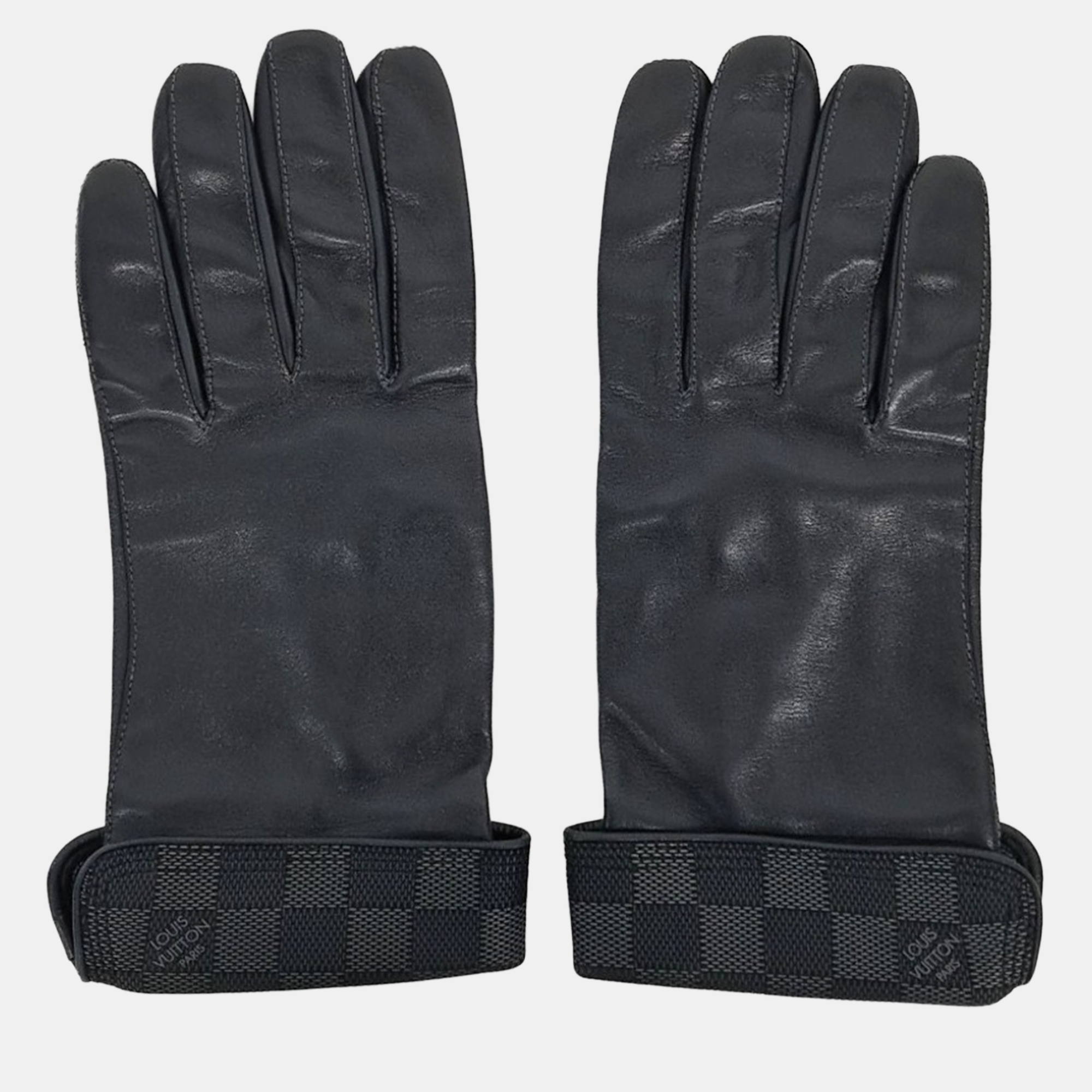 

Louis Vuitton Black Leather gloves