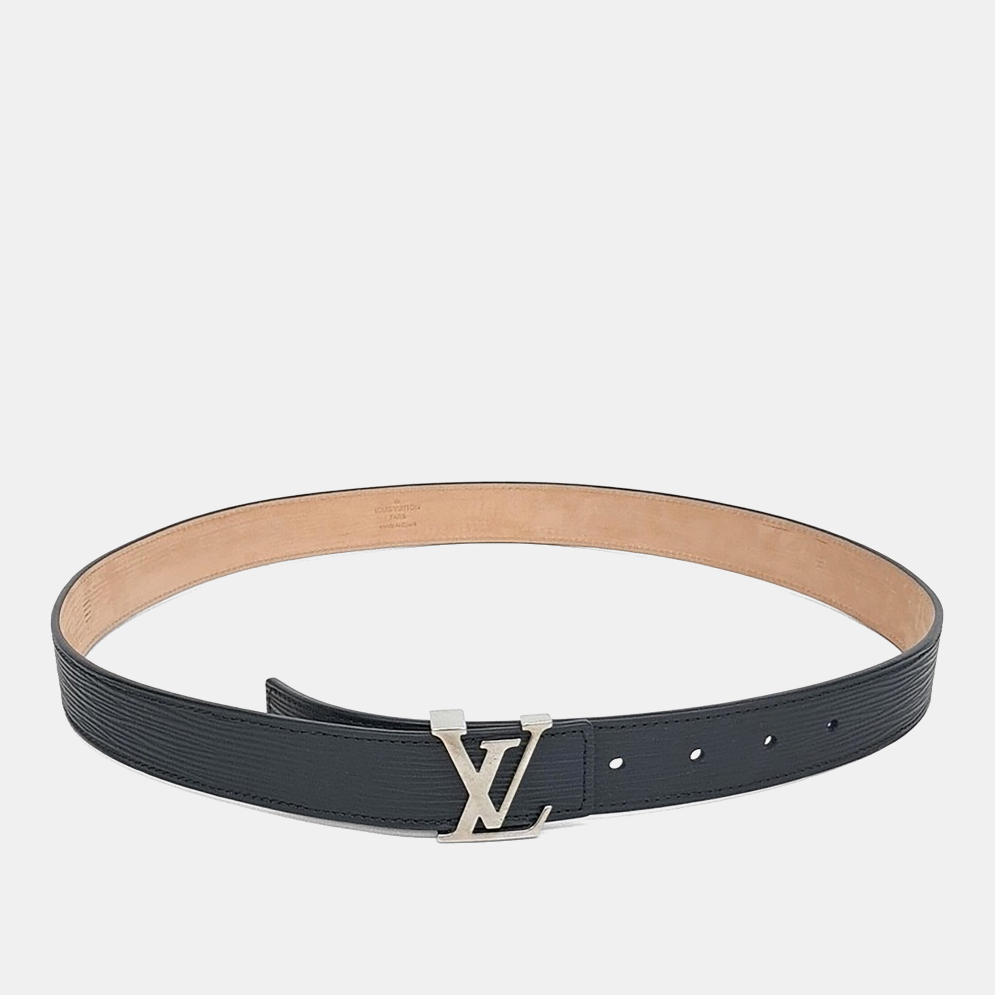 

Louis Vuitton Black Epi Belt