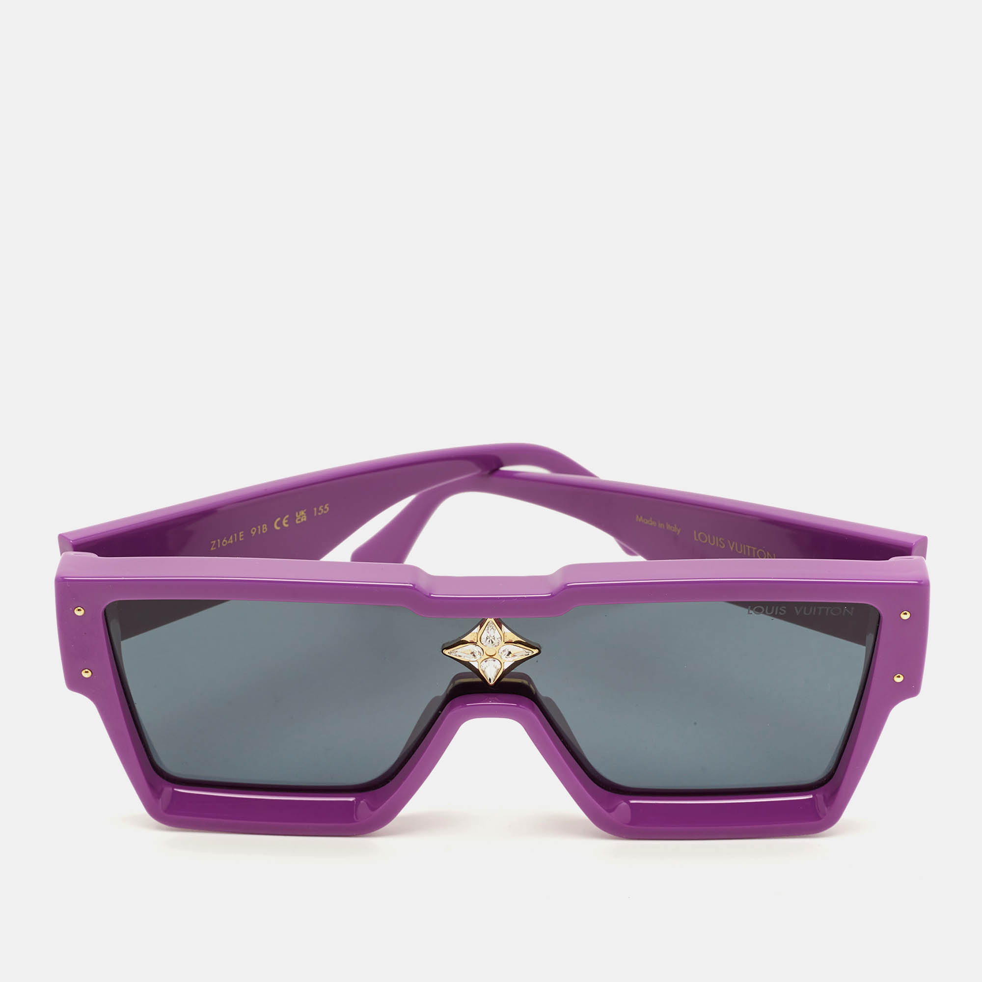 

Louis Vuitton Purple/Black Z1641E Cyclone Sunglasses