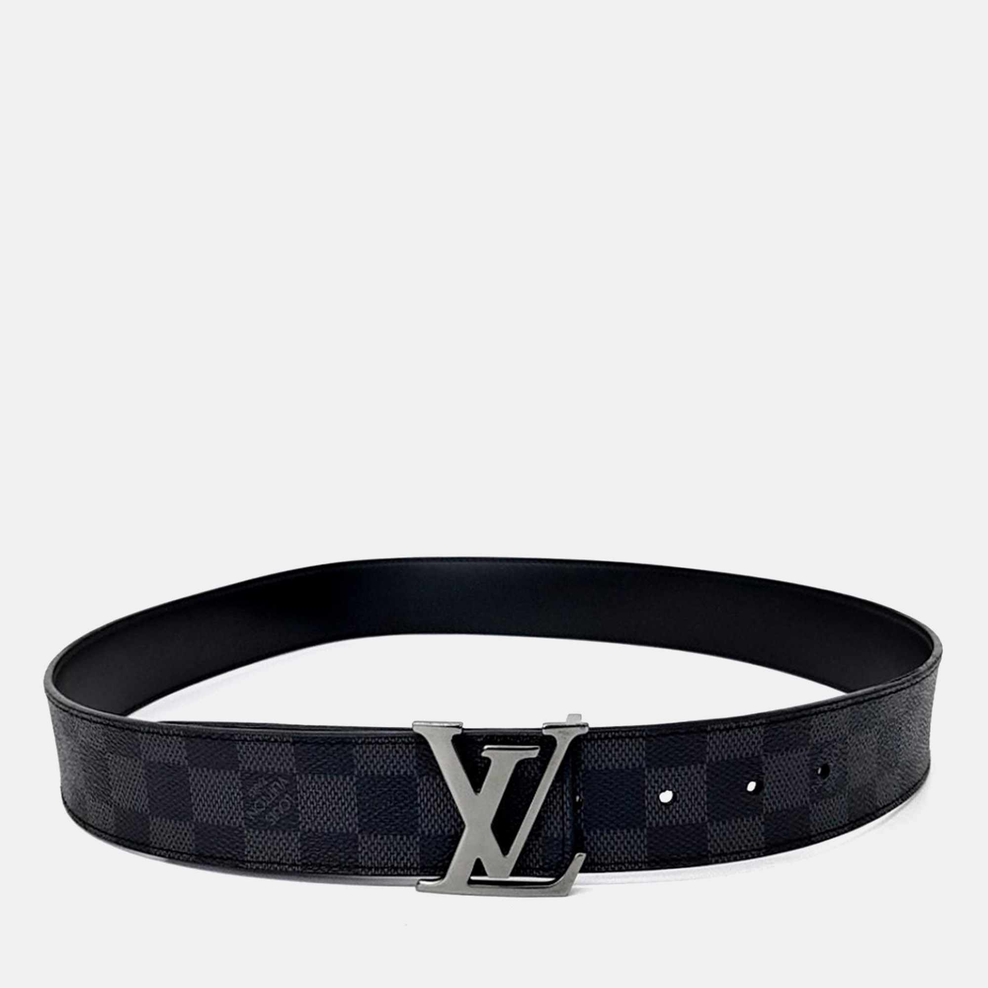 

Louis Vuitton Reversible Graphite Belt, Black