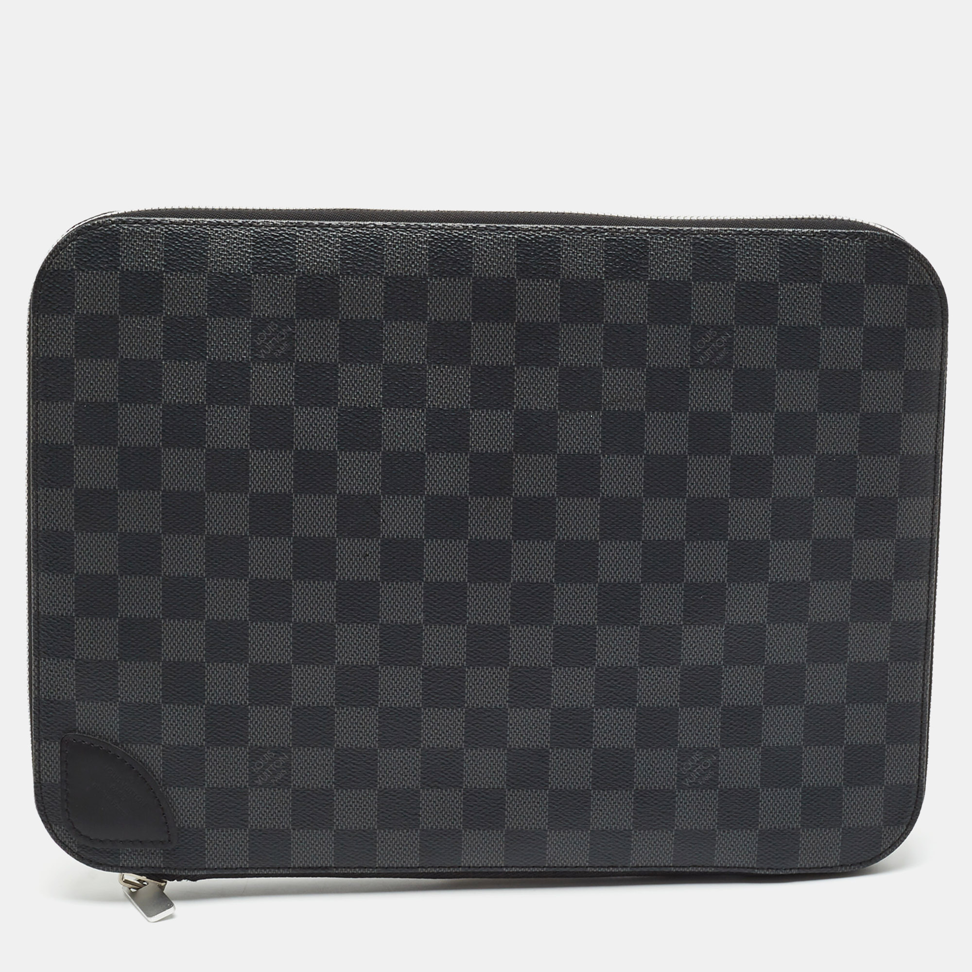 

Louis Vuitton Damier Graphite Canvas Laptop Sleeve, Grey