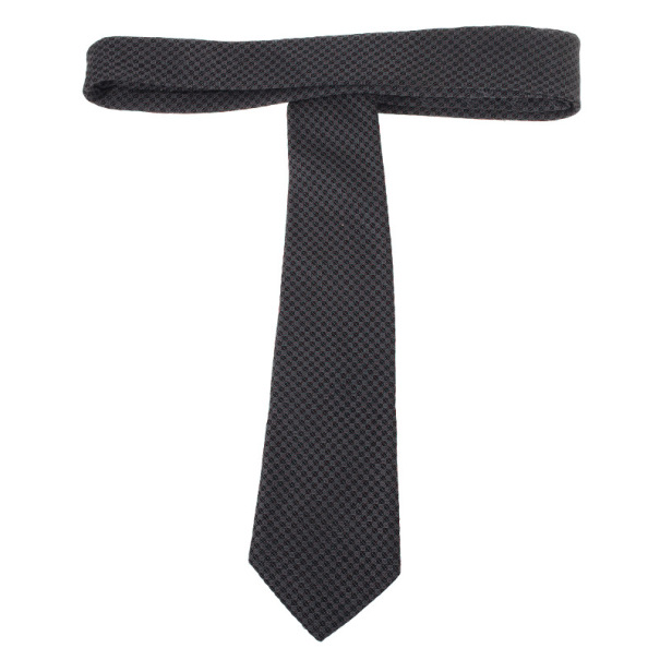 Louis Vuitton Black Silk Petit Damier Tie Louis Vuitton | TLC