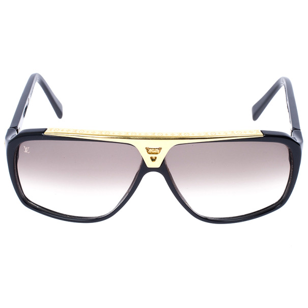Louis Vuitton Black and Gold Evidence Men Sunglasses Louis Vuitton | TLC