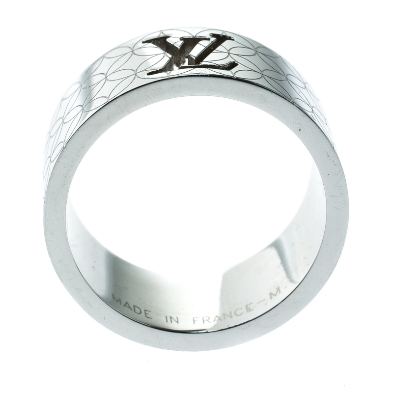 LOUIS VUITTON Silver Plated MONTAIGNE MEN RING Band Size M at 1stDibs   louis vuitton mens rings, louis vuitton ring size chart, louis vuitton mens  ring size chart