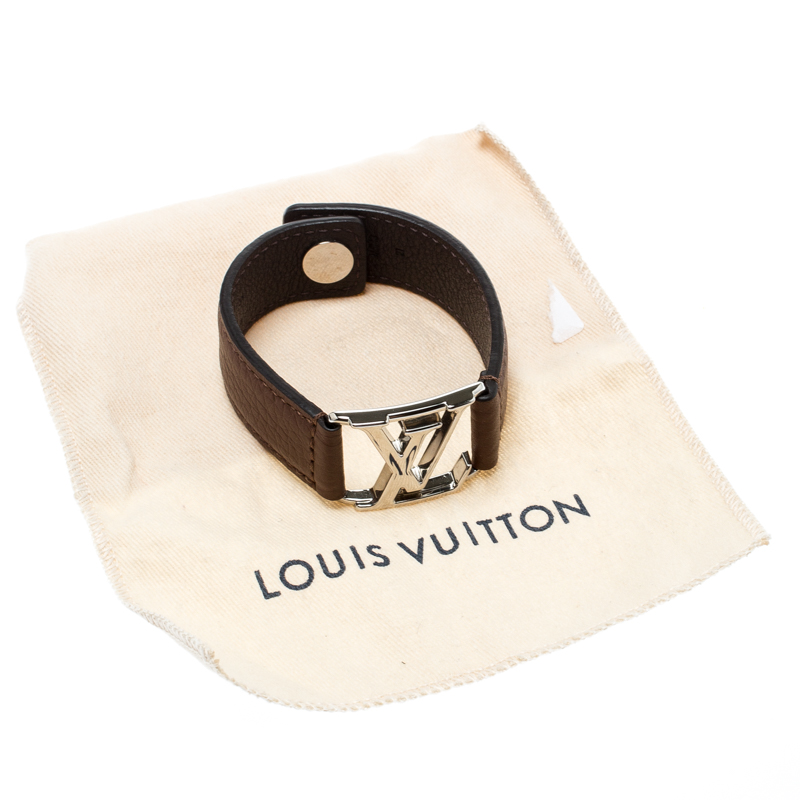 Louis Vuitton Brown Hockenheim Bracelet – The Closet