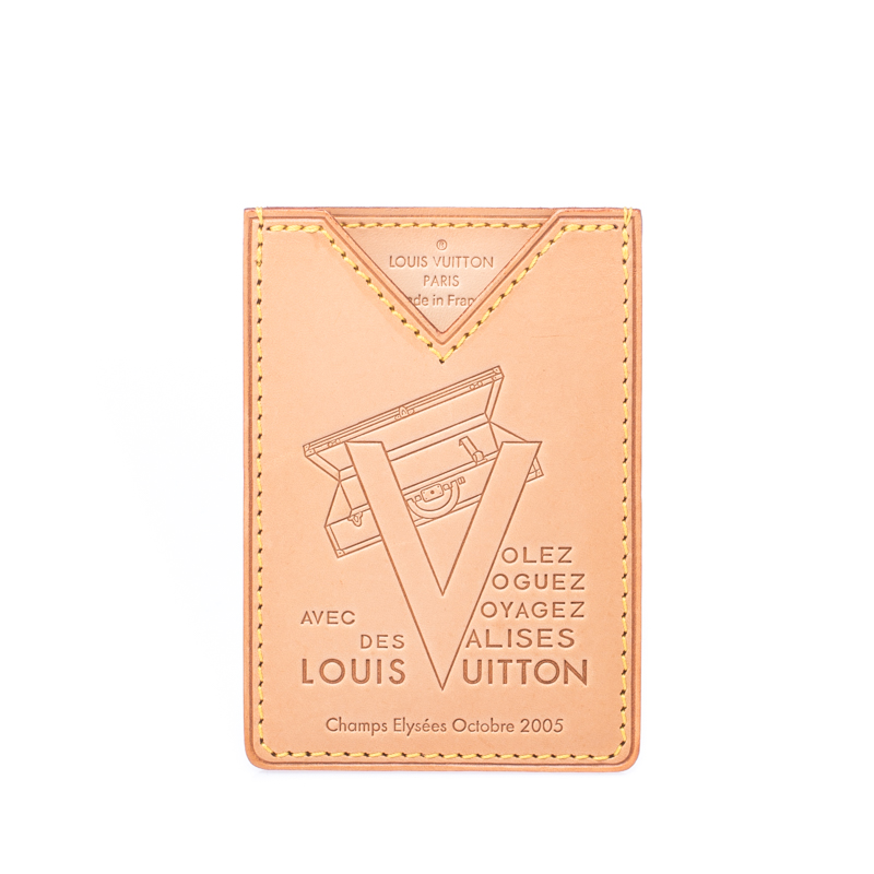 Louis Vuitton Beige Vachetta Leather Limited Edition Card Holder Louis  Vuitton