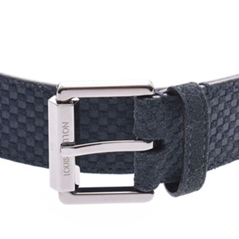 

Louis Vuitton Sun Tulle Drive Suede Belt Size, Blue