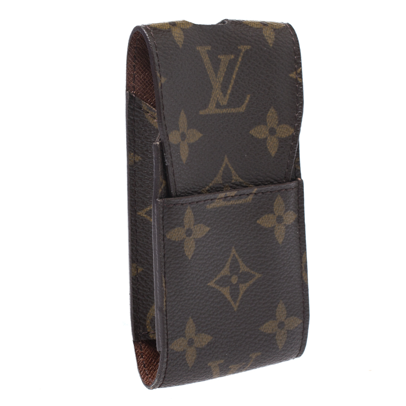 

Louis Vuitton Monogram Canvas Cigarette Case, Brown