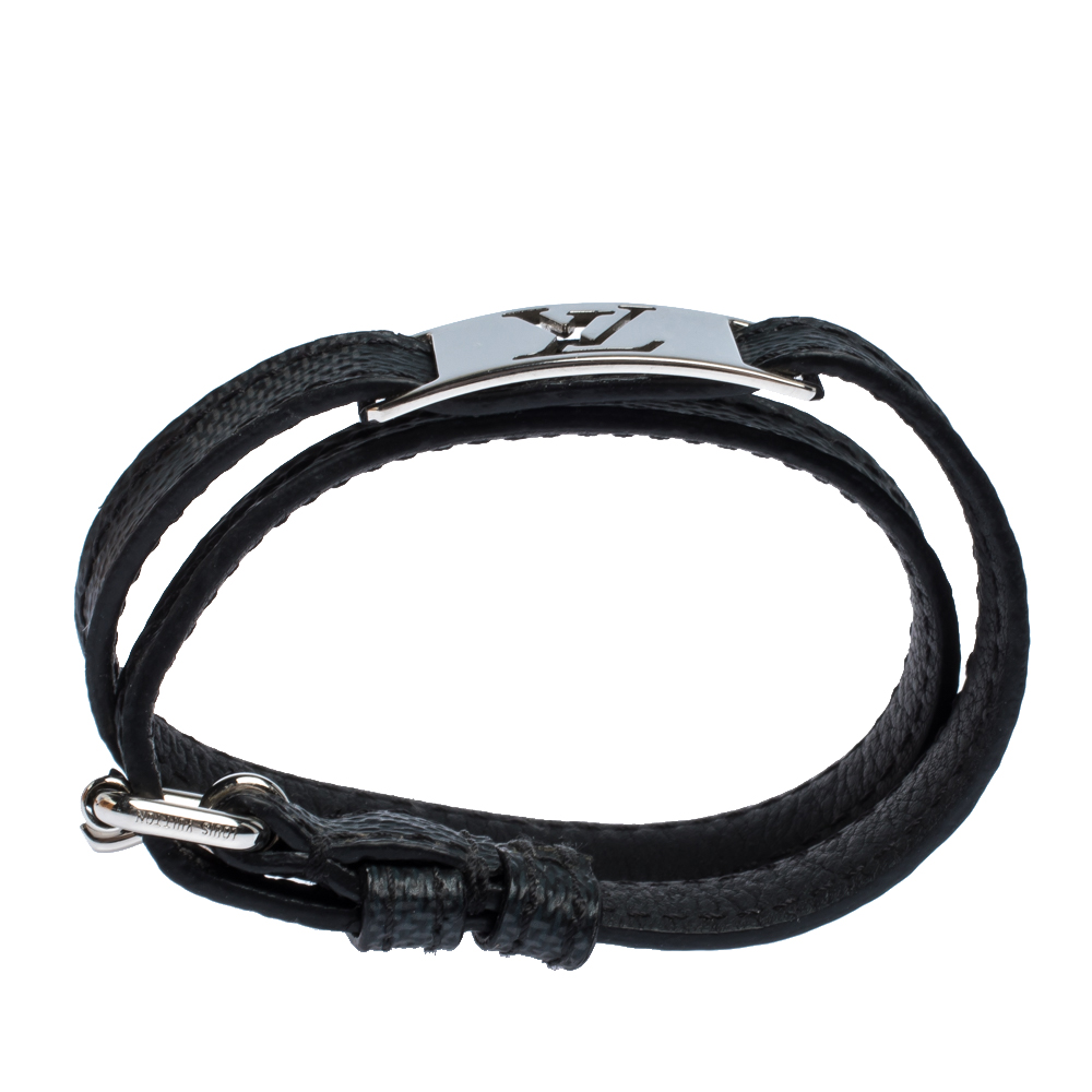Louis Vuitton Damier Azur Double Wrap Bracelet - Brass Wrap, Bracelets -  LOU755538