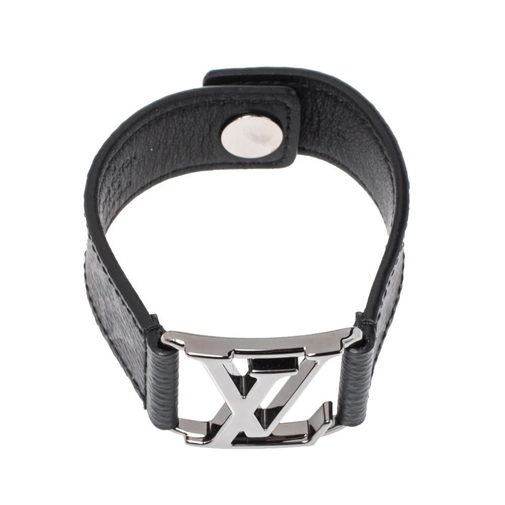Louis Vuitton Mens Hockenheim Bracelet Monogram Eclipse 21 – Luxe