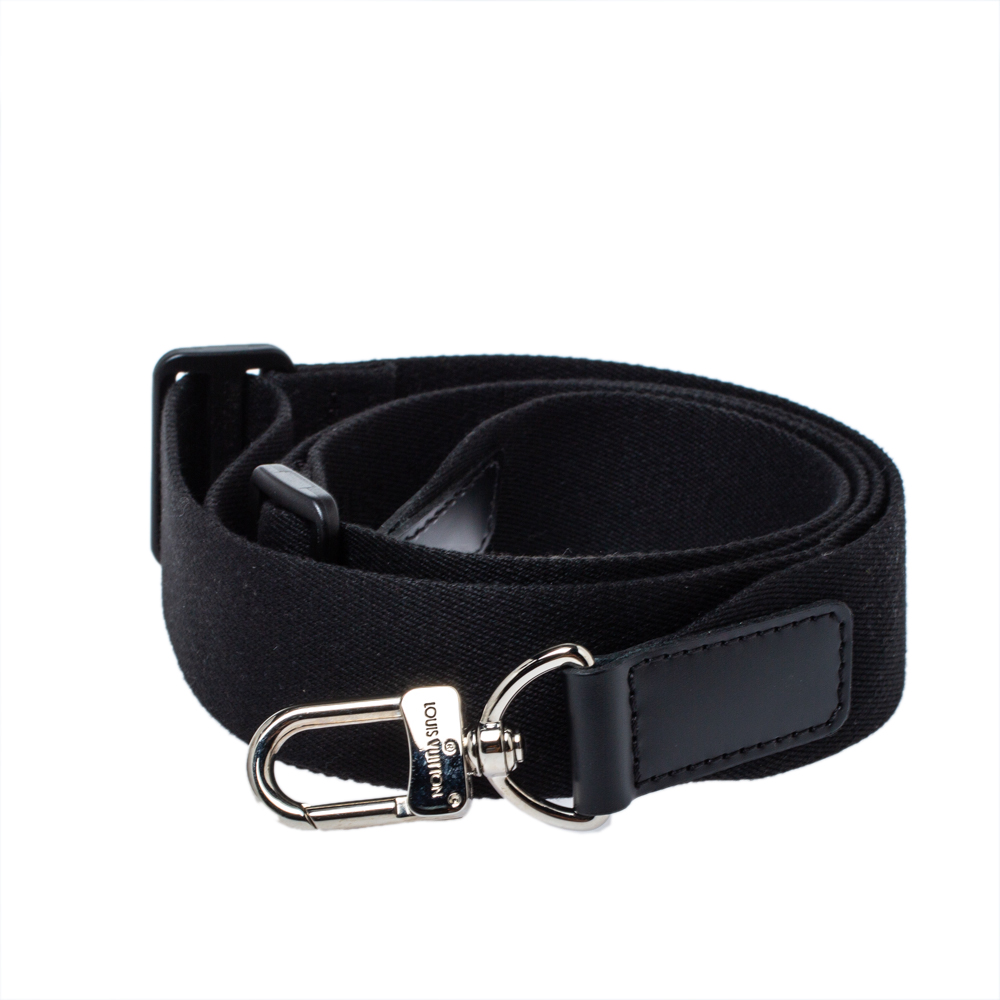 

Louis Vuitton Black Canvas Shoulder Bag Strap