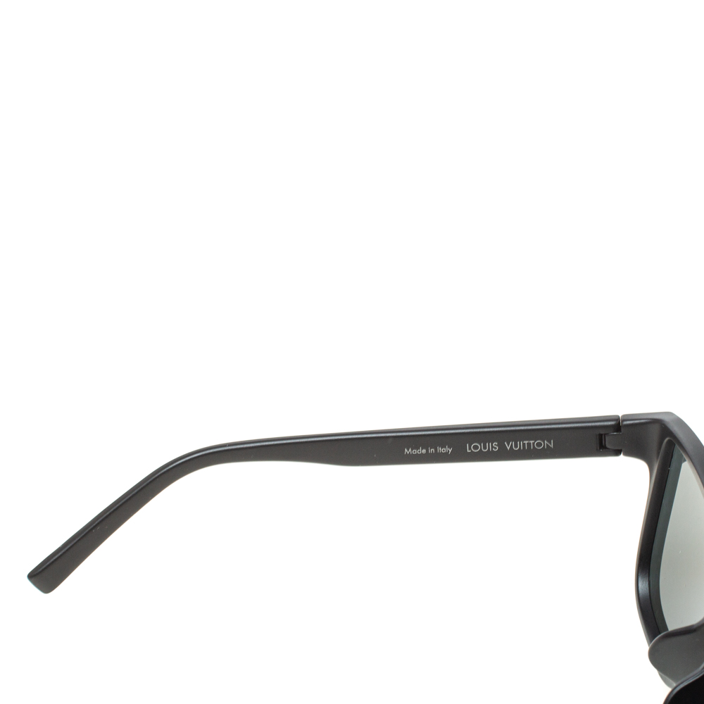Louis Vuitton Black Monogram LV Waimea Shield Sunglasses