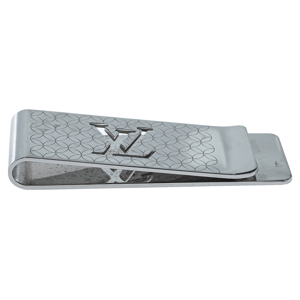 

Louis Vuitton Champs Elysees Silver Tone Bill Clip