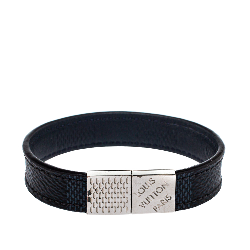 Pre-owned Louis Vuitton Damier Ebene Pull It Bracelet