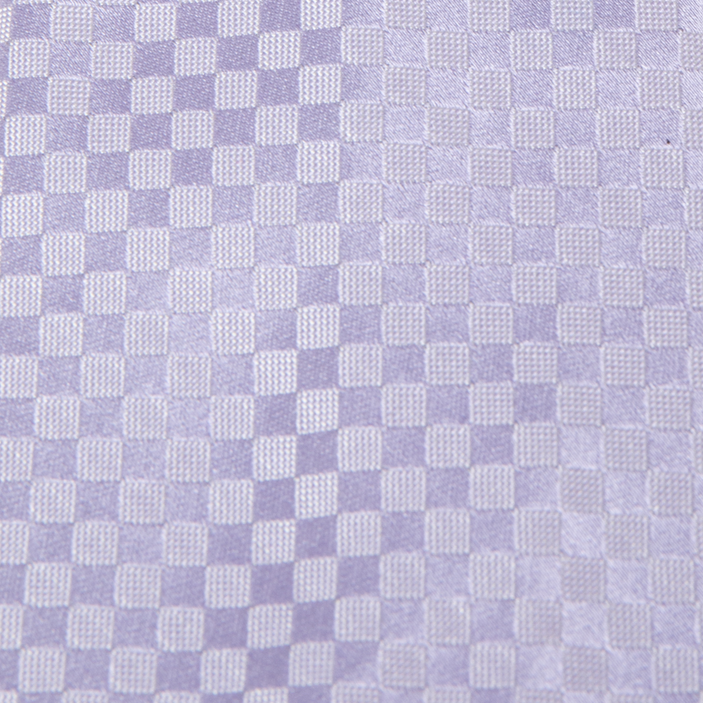 

Louis Vuitton Purple Petit Damier Silk Tie