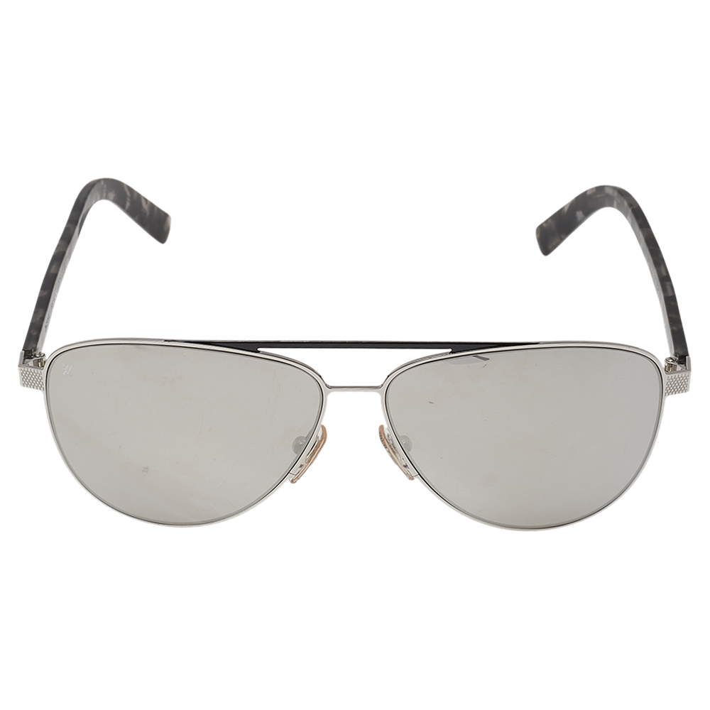 

Louis Vuitton Silver / Black Z0844U Starship Aviator Sunglasses