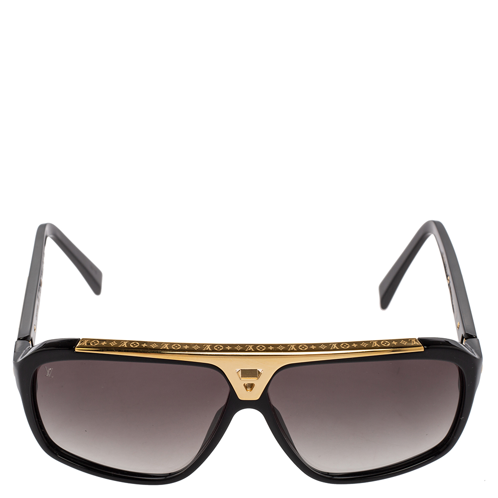 

Louis Vuitton Black Gold/ Black Gradient Evidence Z0350E Wayfarer Sunglasses