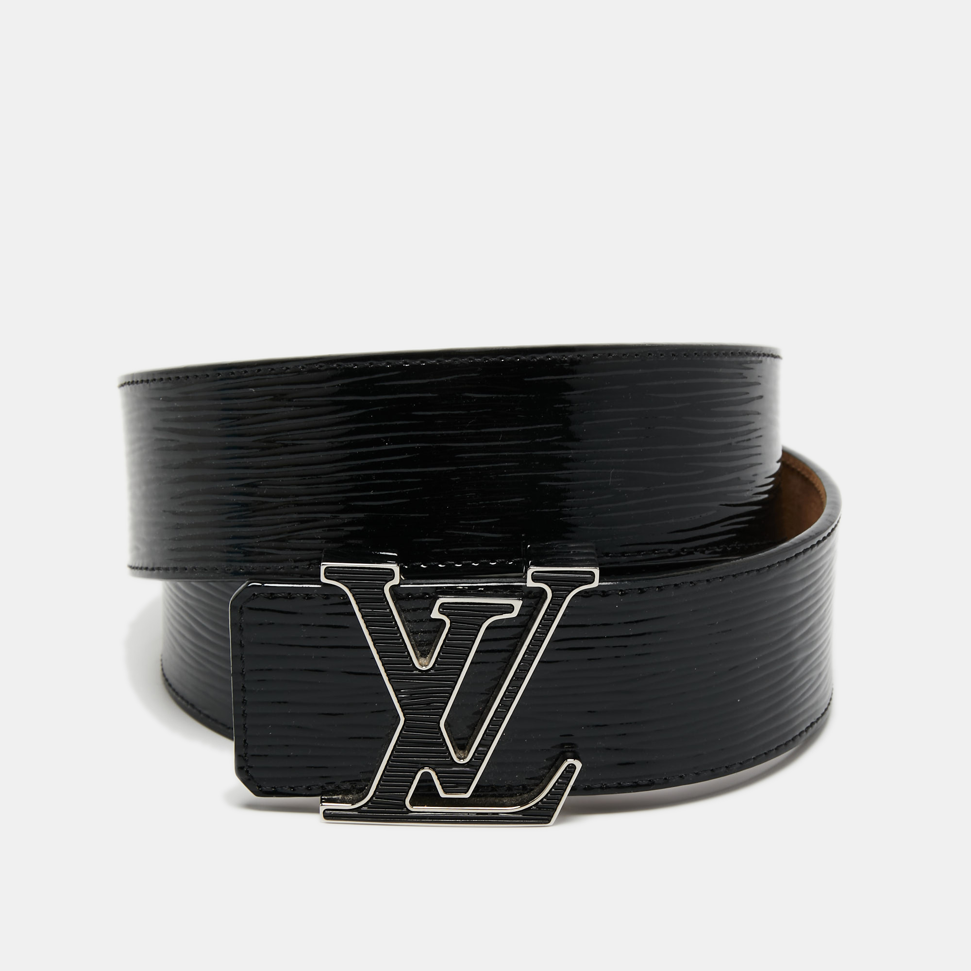Louis Vuitton Black Epi Leather Essential V Belt 85 CM Louis Vuitton | The  Luxury Closet
