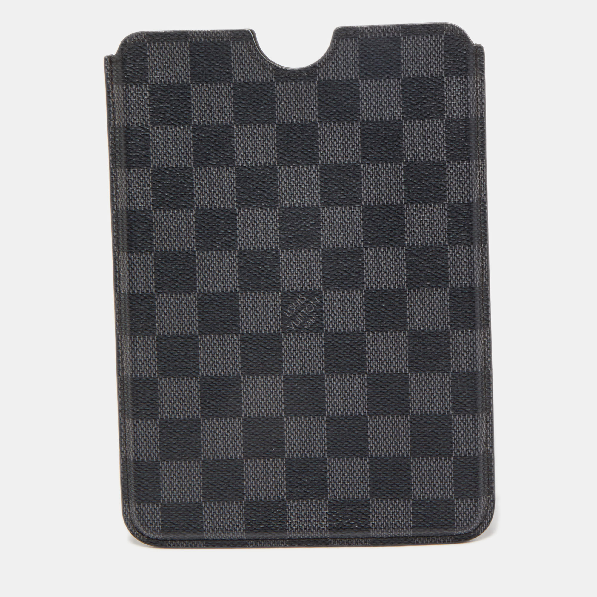 

Louis Vuitton Damier Graphite Canvas iPad Mini Case, Grey