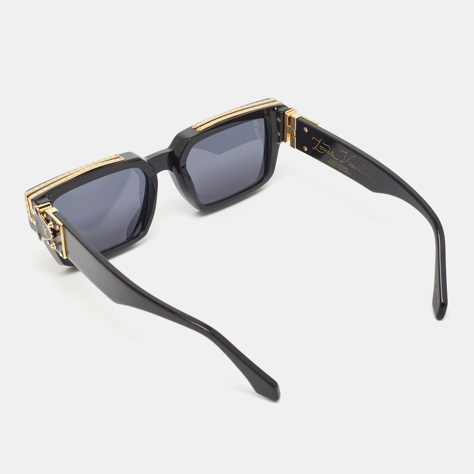 

Louis Vuitton Black/Gold Z1165E 1.1 Millionaires Sunglasses