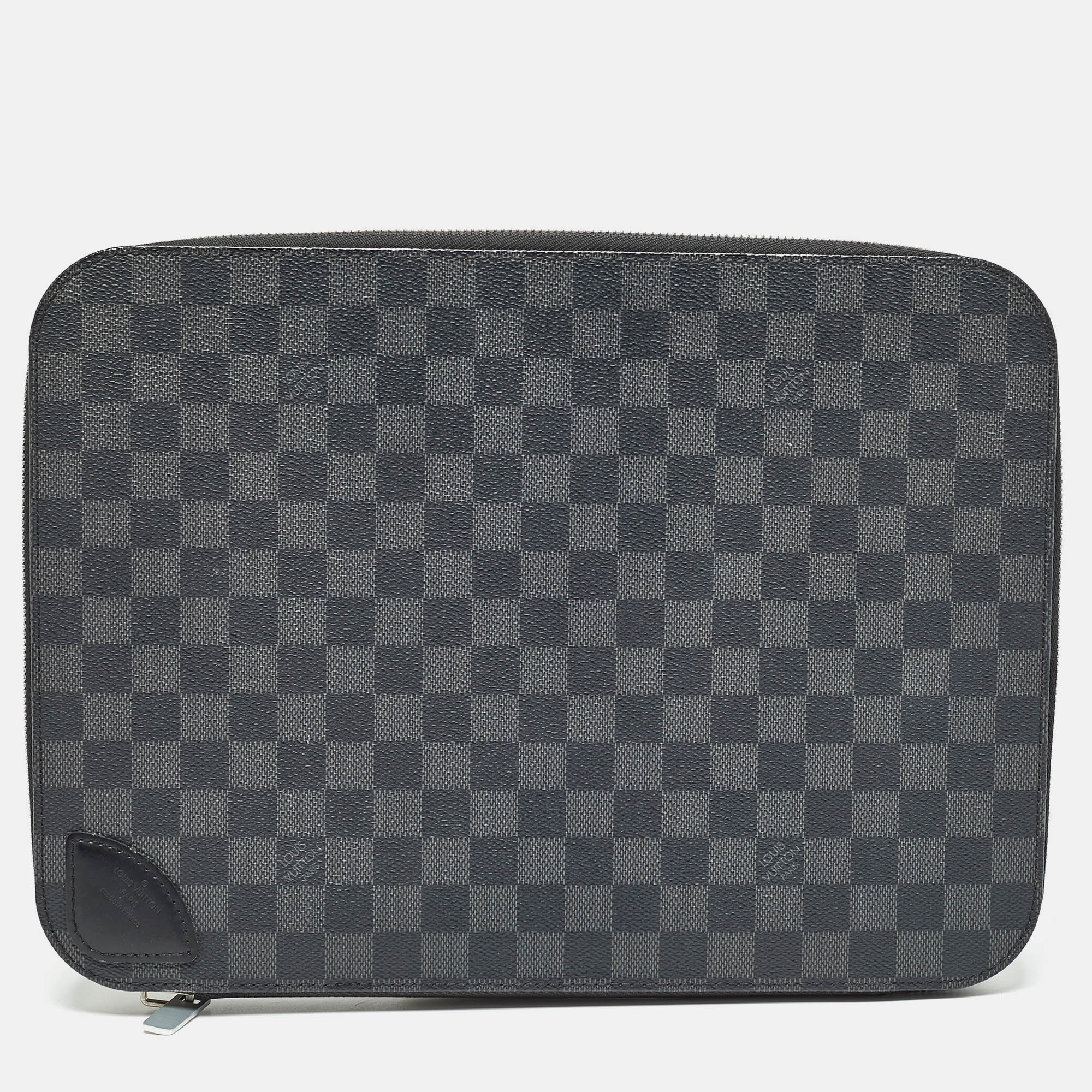 

Louis Vuitton Damier Graphite Canvas 13" Laptop Sleeve, Black