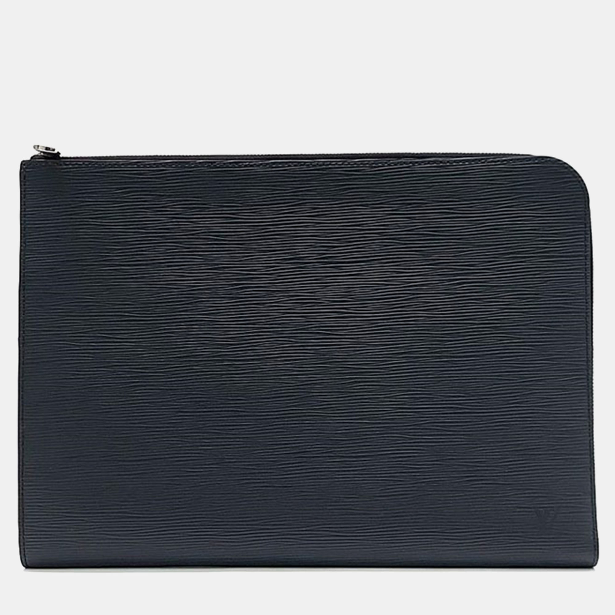 

Louis Vuitton Epi Pochette Jour GM M64153 Bag, Black
