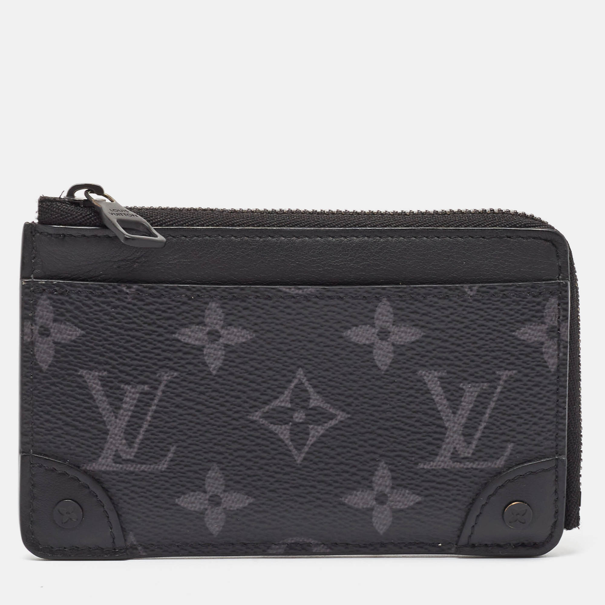 

Louis Vuitton Monogram Eclipse Trunk Multi Card Holder, Black