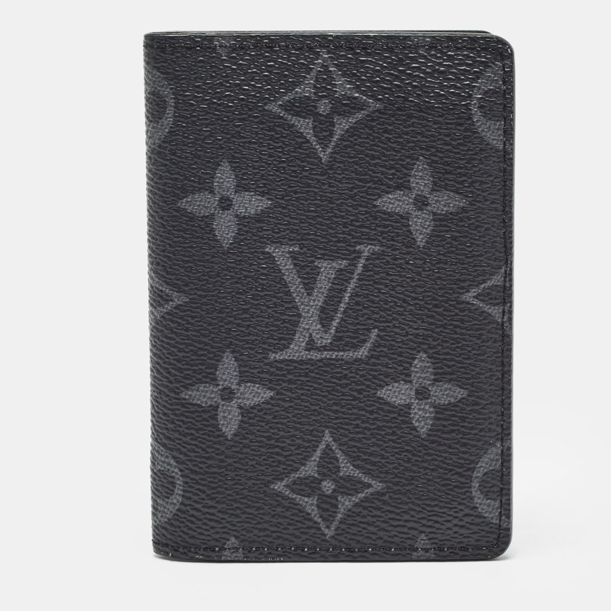 

Louis Vuitton Monogram Eclipse Pocket Organizer, Black