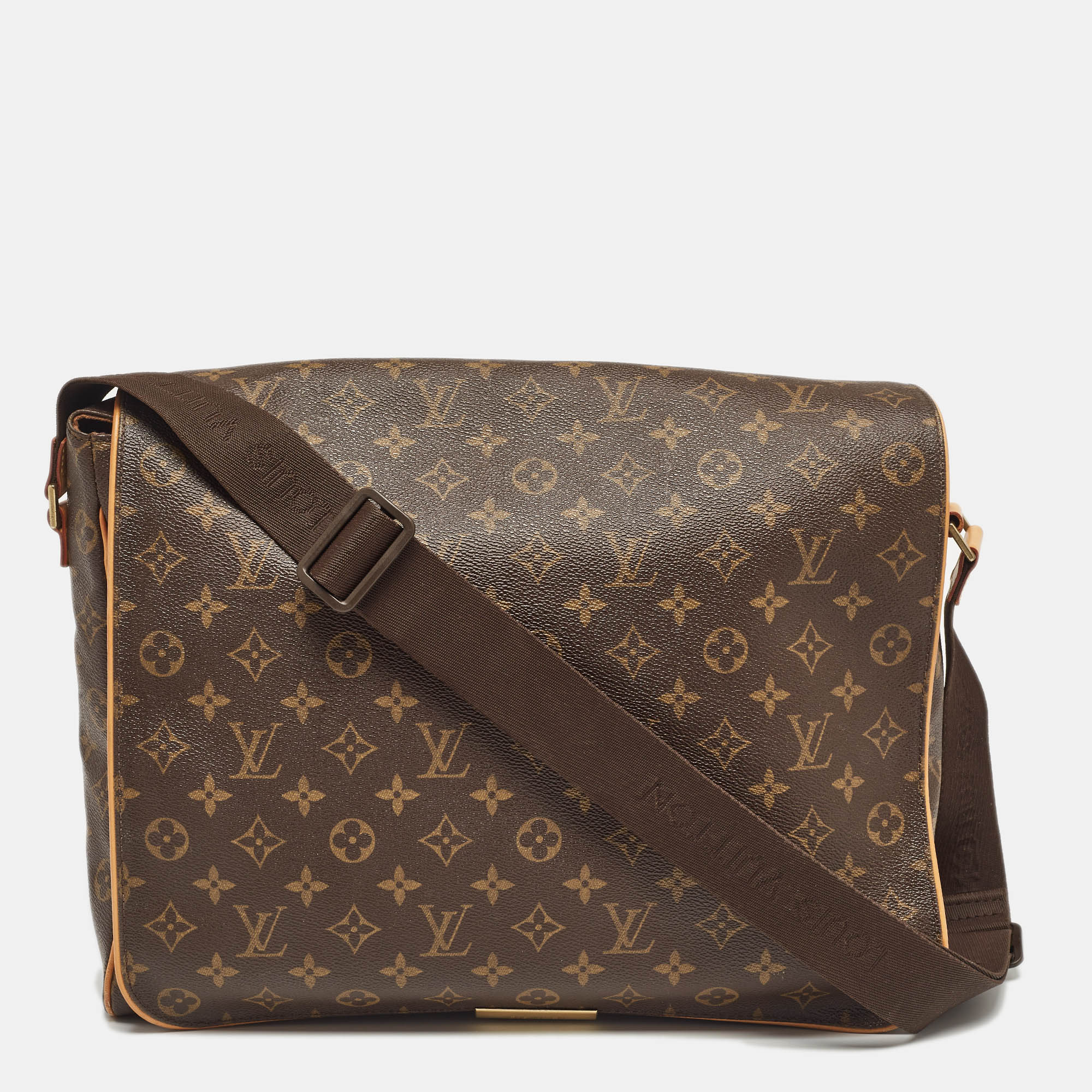 

Louis Vuitton Monogram Canvas Abbesses Messenger Bag, Brown