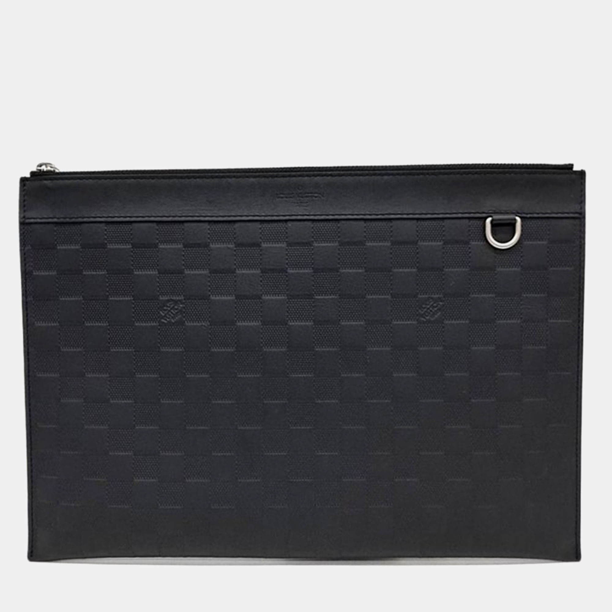 

Louis Vuitton Damier Infini Discovery Pochette GM, Black