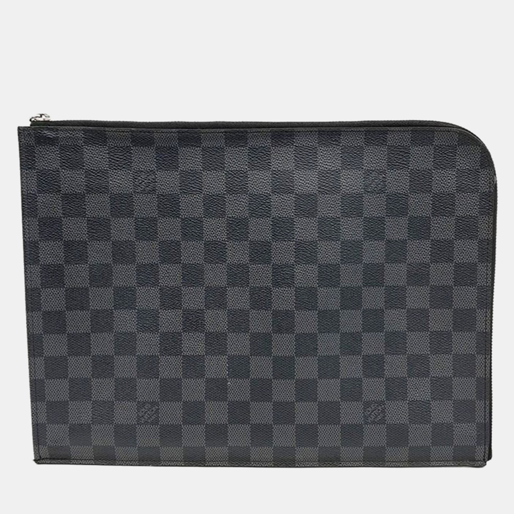 

Louis Vuitton Graphite Pochette Jour GM, Grey