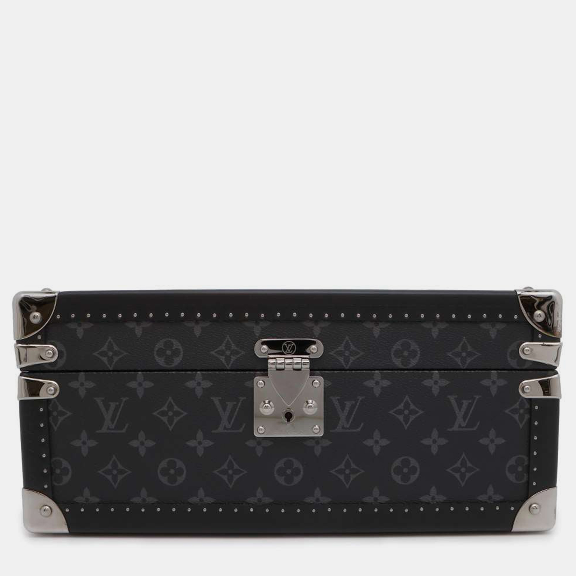 

Louis Vuitton Noir Monogram Eclipse Canvas Coffret Accessoires Bag, Black