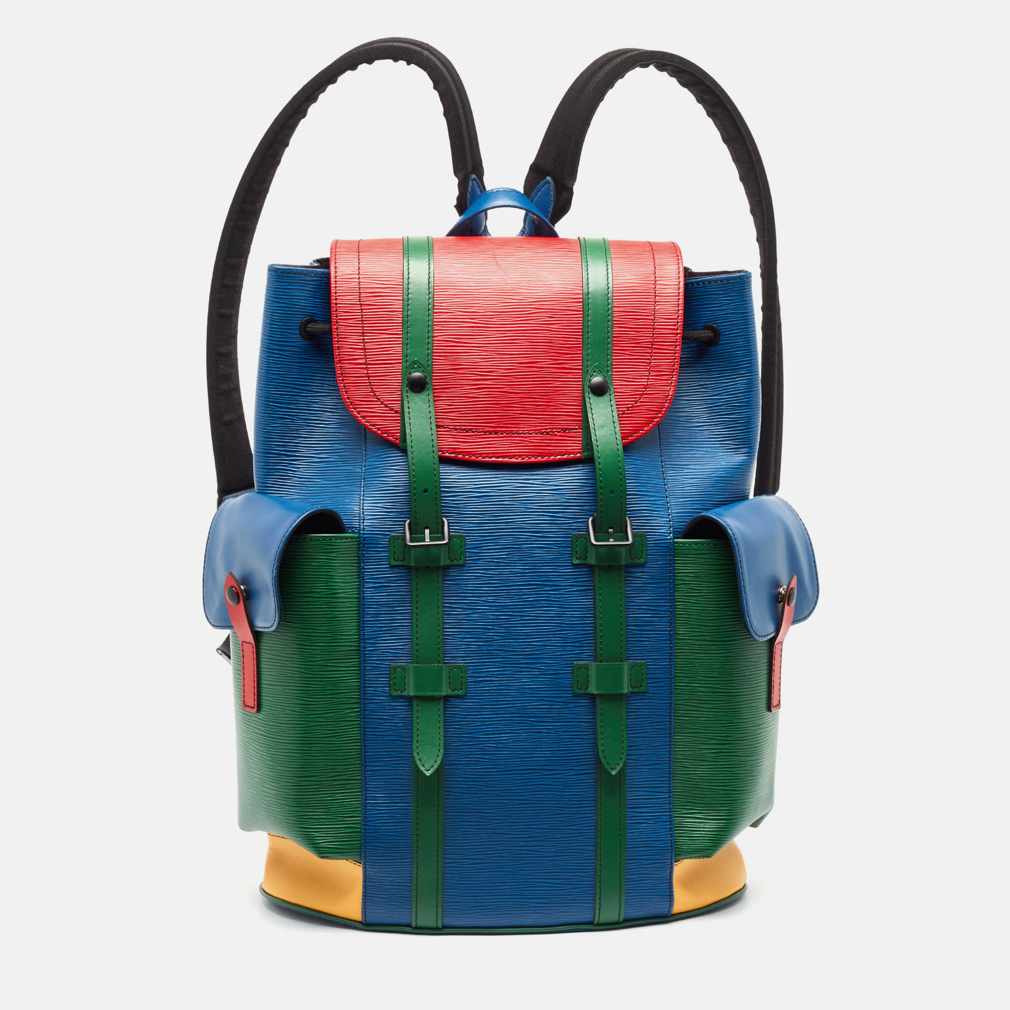 

Louis Vuitton Multicolor Epi Leather Christopher MM Backpack