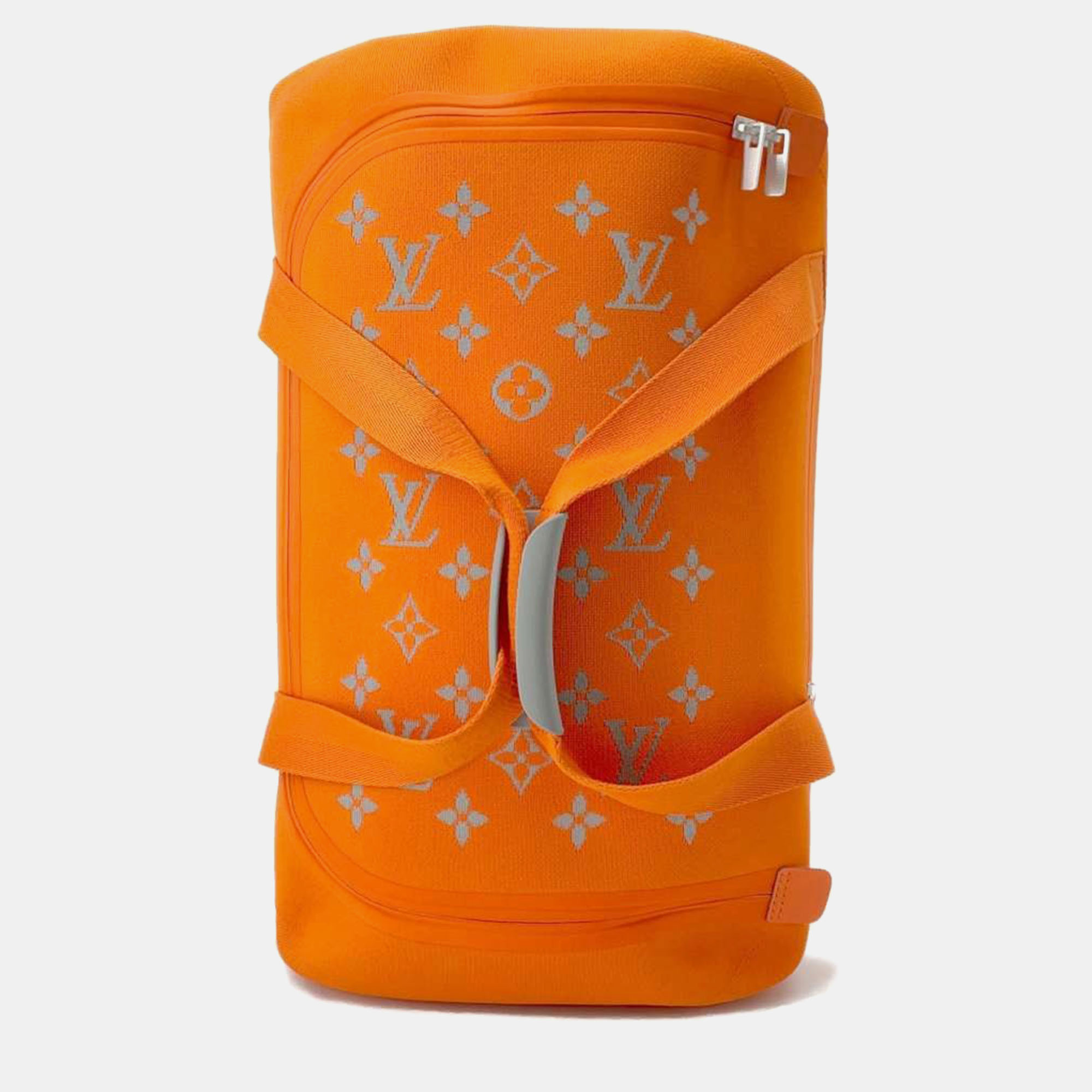 

Louis Vuitton Volcano Orange Monogram Jacquard Knit Horizon Soft 2R55