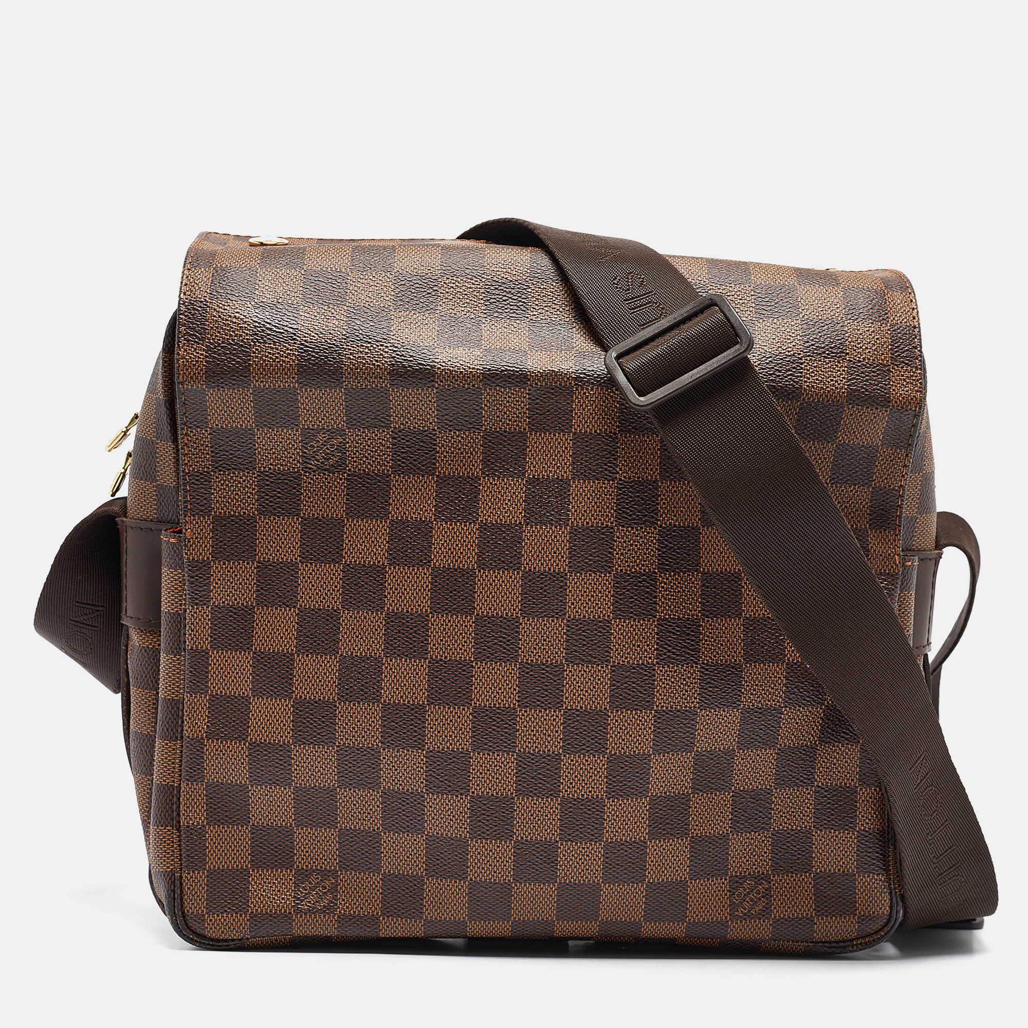 

Louis Vuitton Damier Ebene Canvas Naviglio Bag, Brown